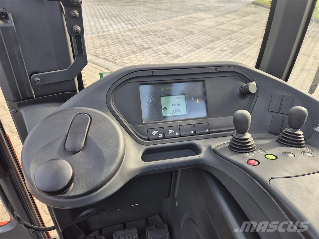 Linde R16 Vollkabine Šakiniai krautuvai su prailgintu keltuvu