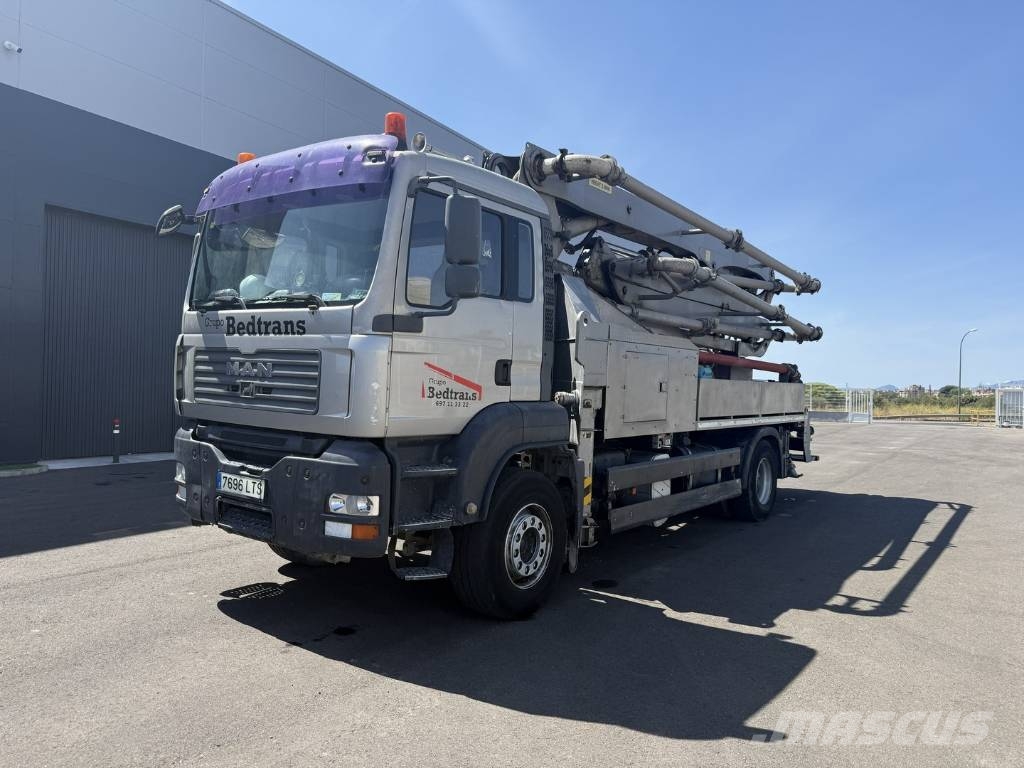 MAN TGA 320 طفرات توزيع الخرسانة