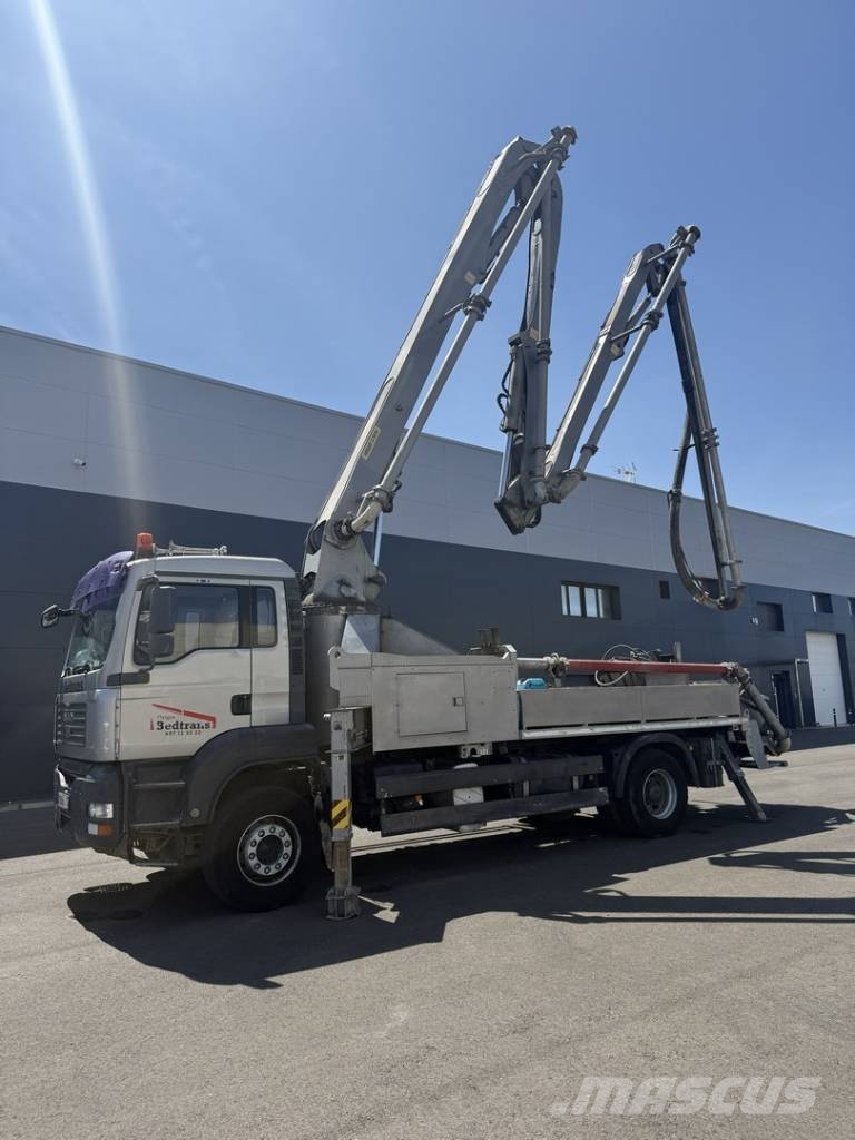 MAN TGA 320 طفرات توزيع الخرسانة