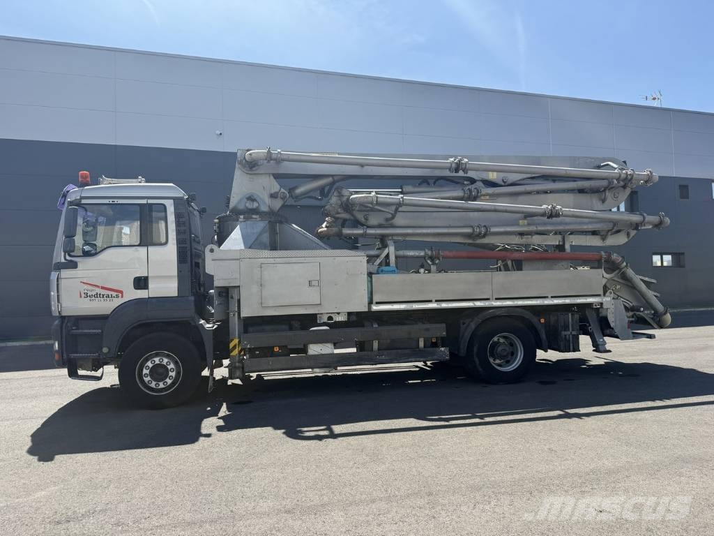 MAN TGA 320 طفرات توزيع الخرسانة