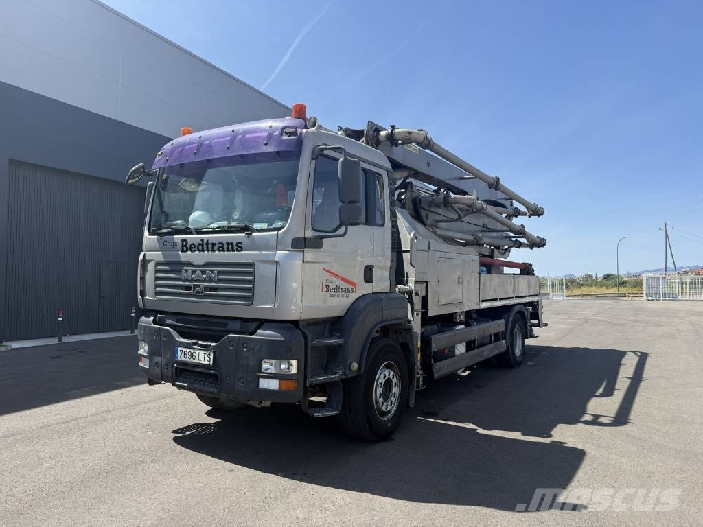 MAN TGA 320 طفرات توزيع الخرسانة