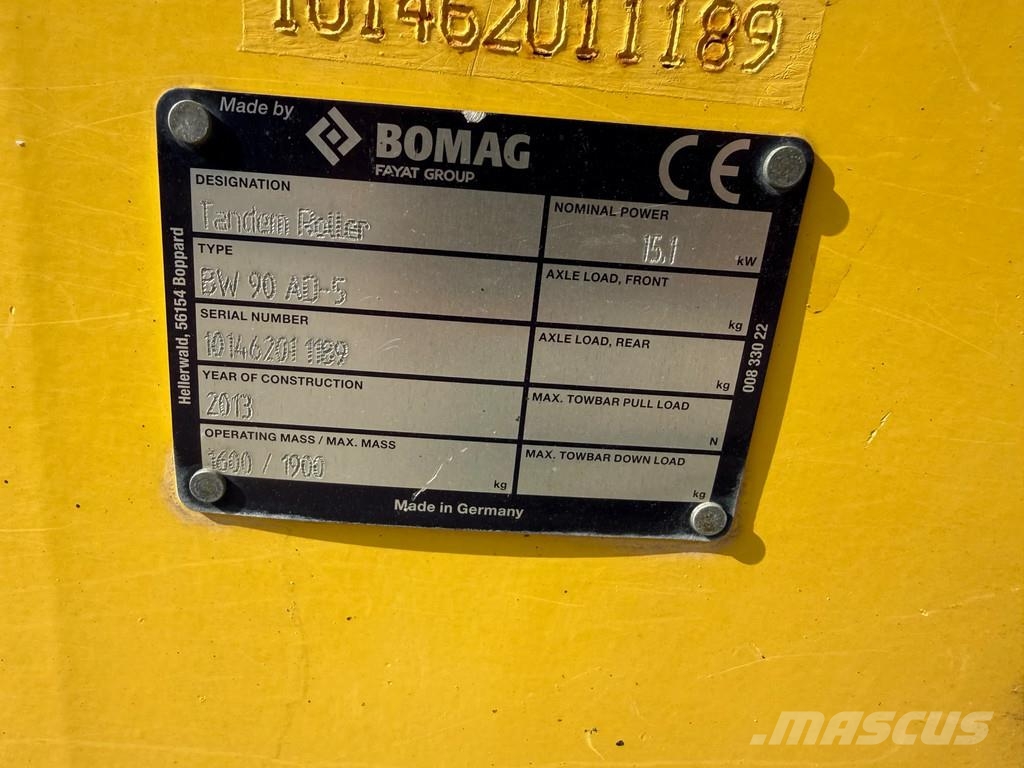 Bomag BW90 Overige walsen