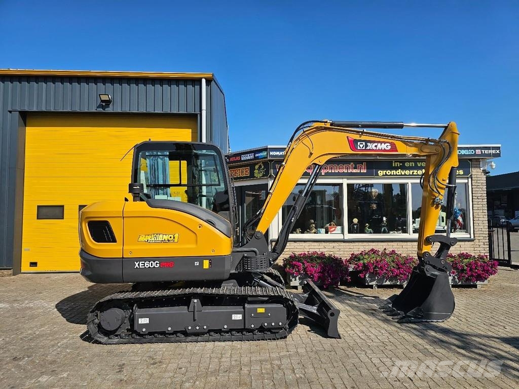 XCMG XE60G Pro حفارات صغيرة أقل من 7 طن (حفارات صغيرة)