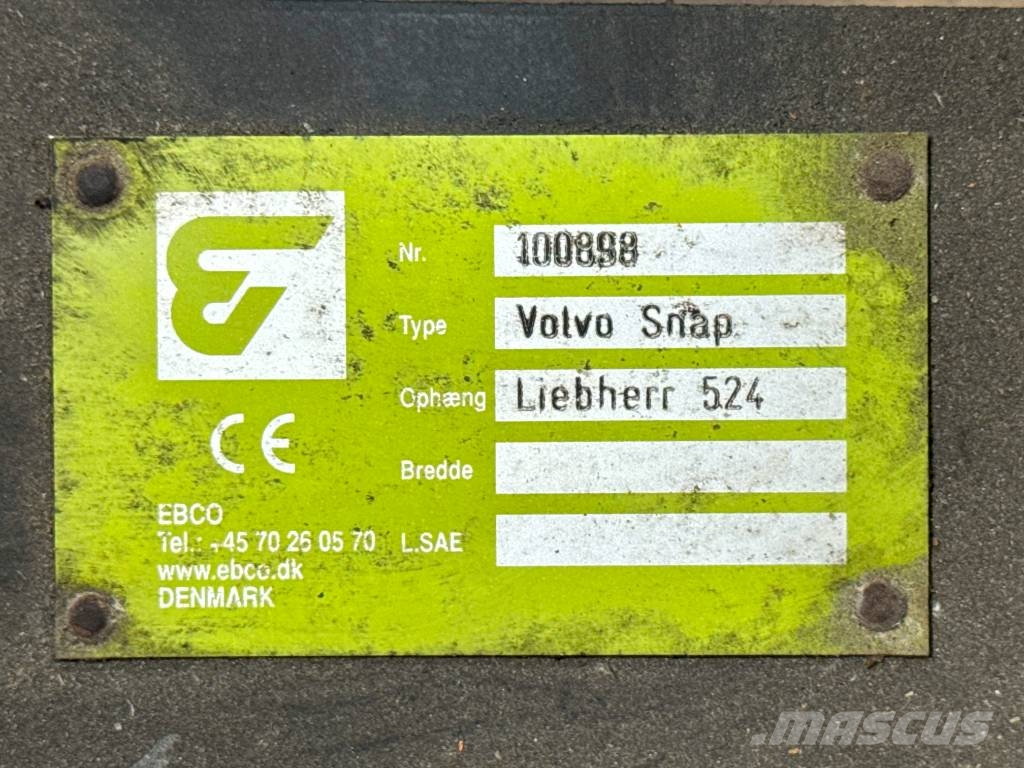 Snapper Volvo BM Quick connectors