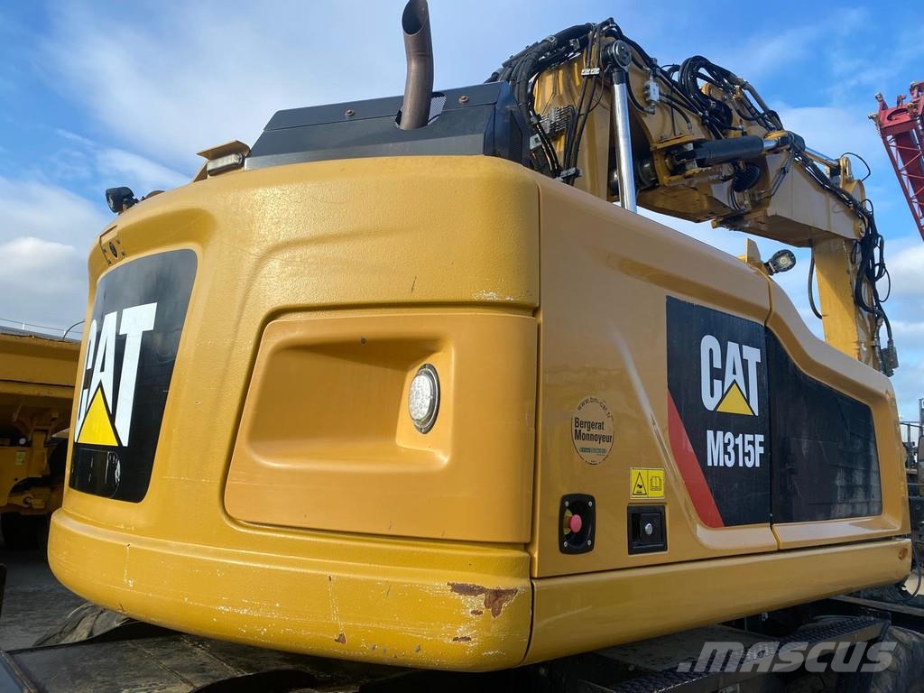 CAT M315F . Pyöräkaivukoneet