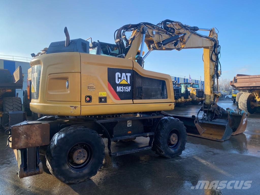 CAT M315F . Pyöräkaivukoneet
