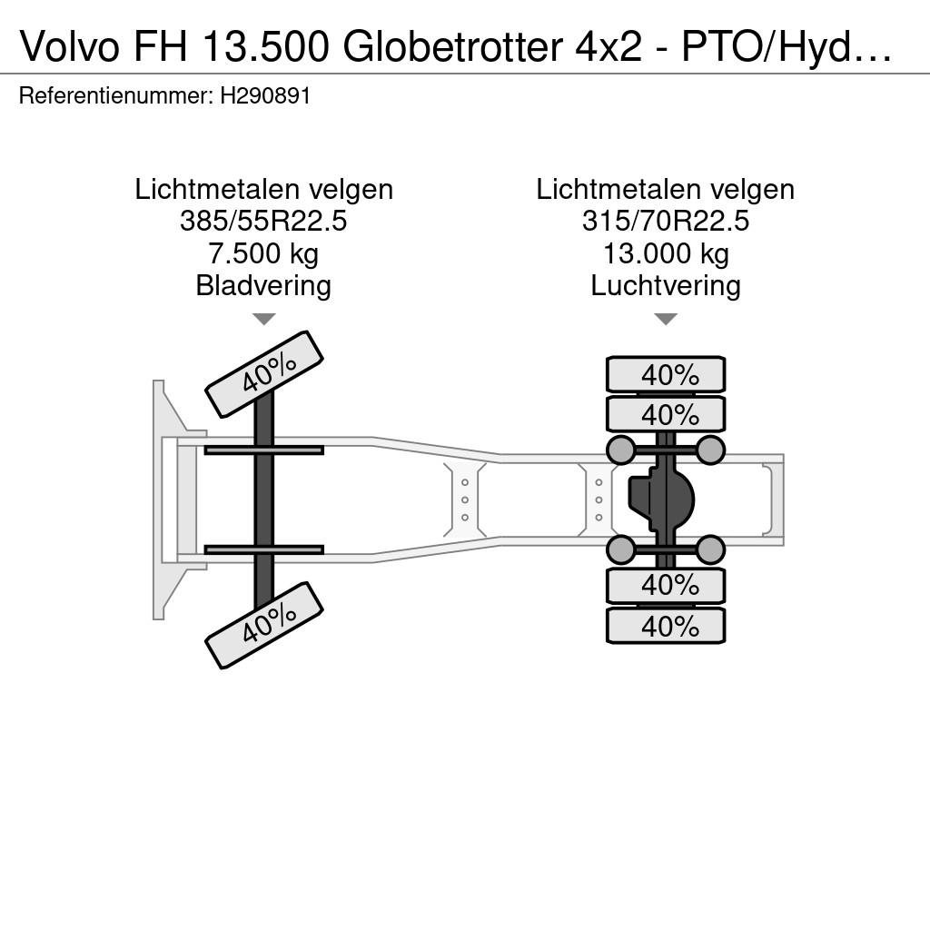 Volvo FH 13.500 Globetrotter 4x2 - PTO/Hydraulic - Navi Motrici e Trattori Stradali