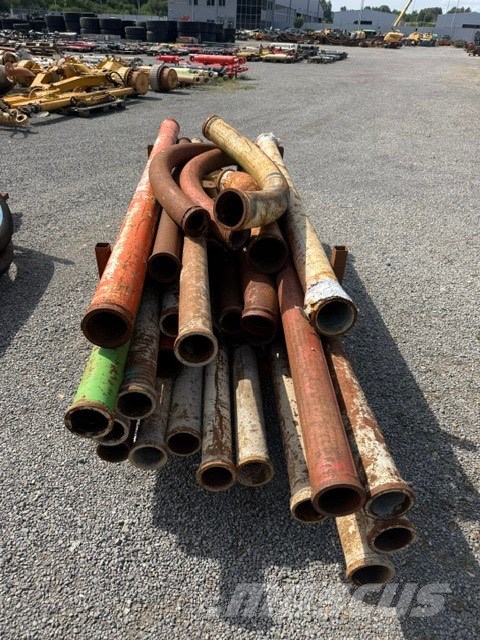 Putzmeister CONCRETE PUMP PIPES AND HOSES مضخات خرسانة
