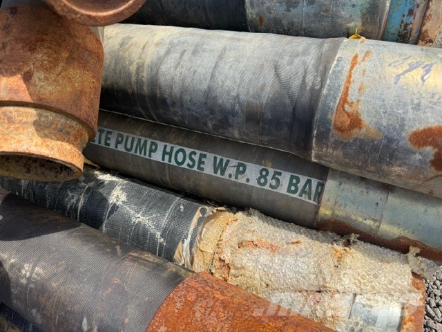 Putzmeister CONCRETE PUMP PIPES AND HOSES مضخات خرسانة