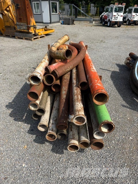 Putzmeister CONCRETE PUMP PIPES AND HOSES مضخات خرسانة