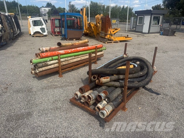 Putzmeister CONCRETE PUMP PIPES AND HOSES مضخات خرسانة