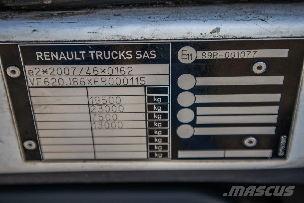 Renault D 330 -CARRIER SUPRA 850-Vlees/Meat/Viande/Fleisch Chladírenské nákladní vozy