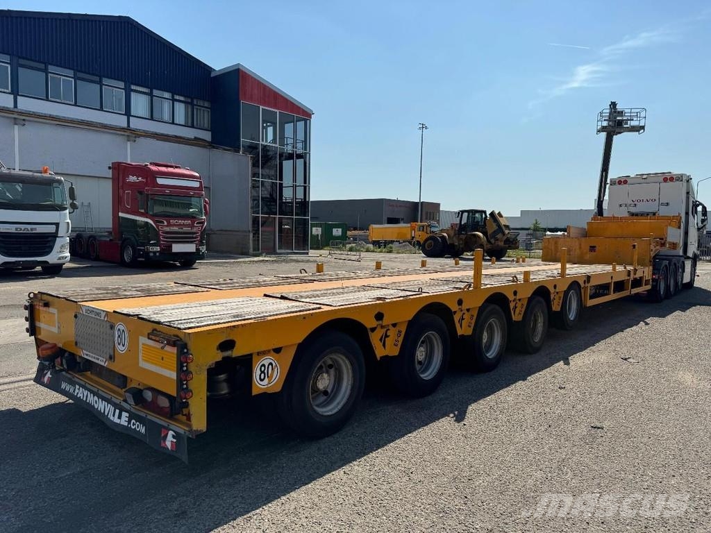 Faymonville STZ-5A 8,5M EXTENDABLE + 5 AXLE STEERING + SAF AXL Poluprikolice labudice