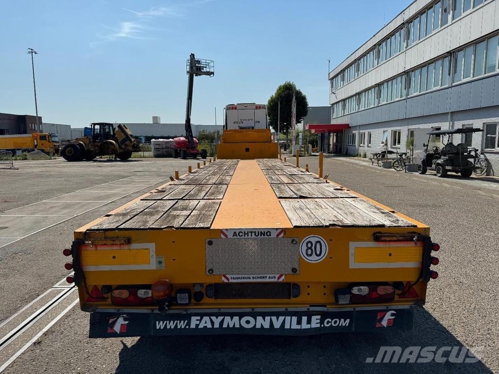 Faymonville STZ-5A 8,5M EXTENDABLE + 5 AXLE STEERING + SAF AXL Poluprikolice labudice