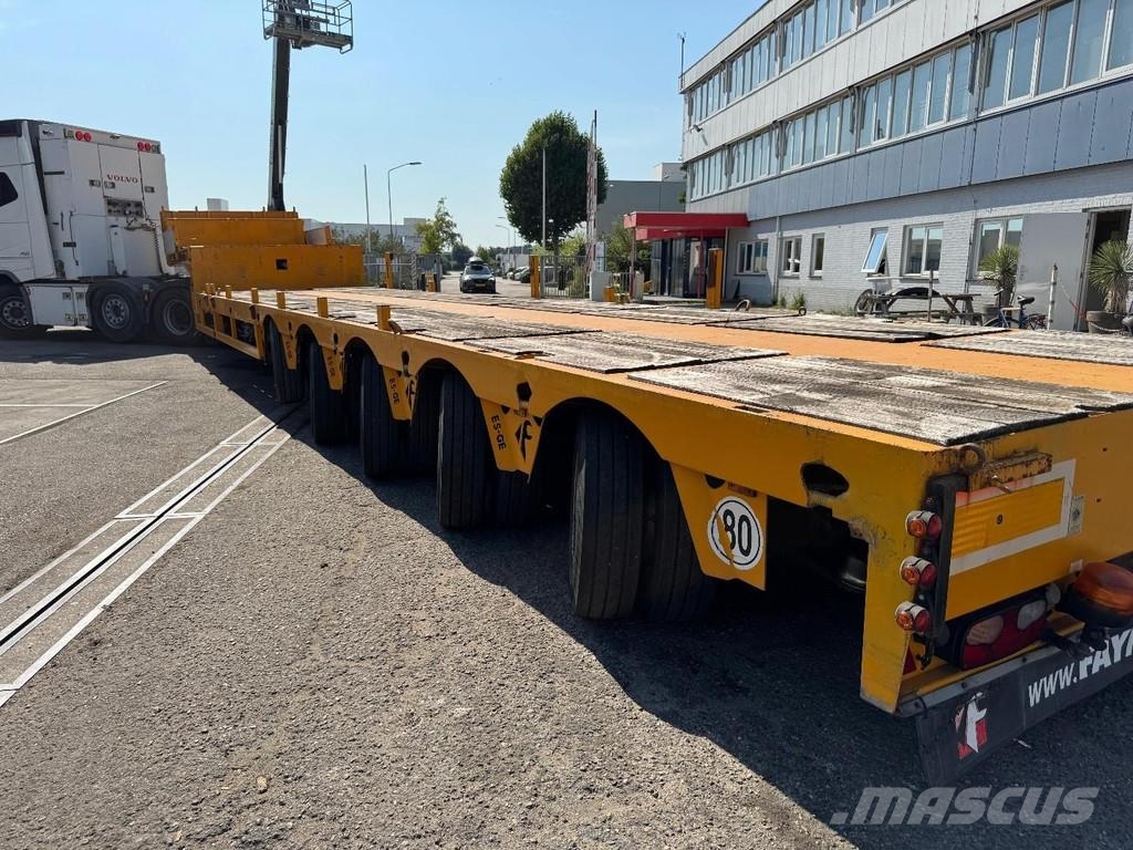 Faymonville STZ-5A 8,5M EXTENDABLE + 5 AXLE STEERING + SAF AXL Poluprikolice labudice