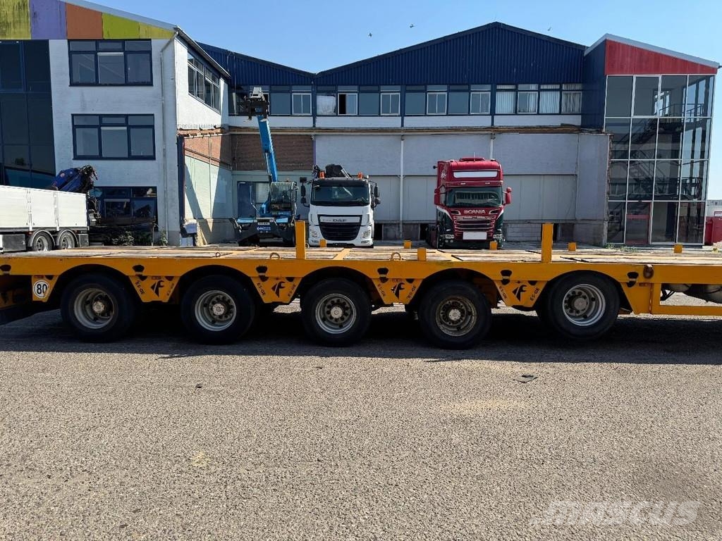Faymonville STZ-5A 8,5M EXTENDABLE + 5 AXLE STEERING + SAF AXL Poluprikolice labudice