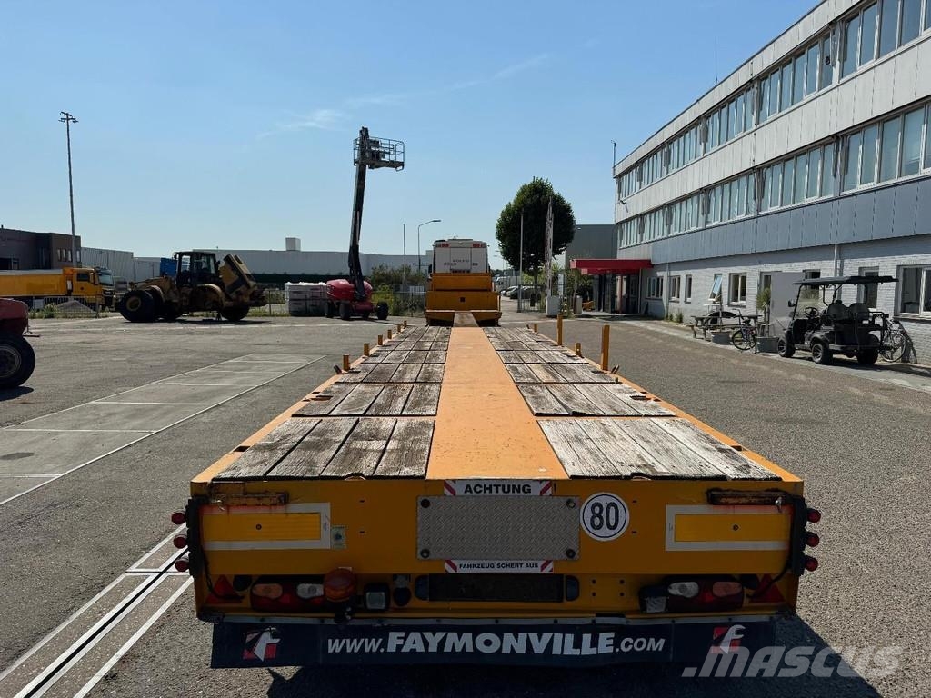 Faymonville STZ-5A 8,5M EXTENDABLE + 5 AXLE STEERING + SAF AXL Poluprikolice labudice