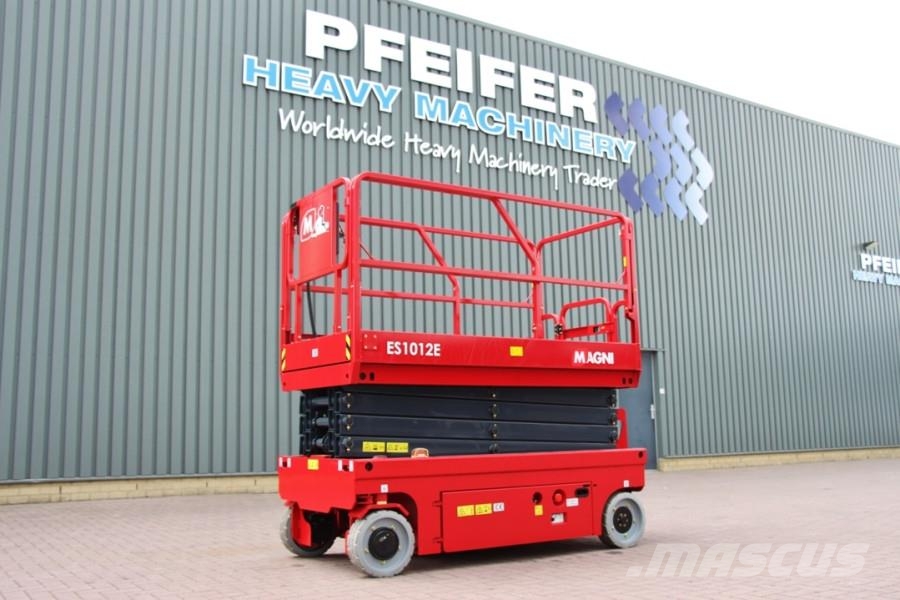 Magni ES1012E Electric, 10m Working Height, 450kg Capaci Makasli platformlar