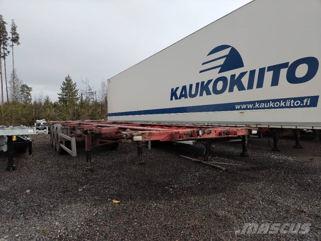 Krone Suora konttiraami, purkutaso Containerframe/Skiploader semi-trailers
