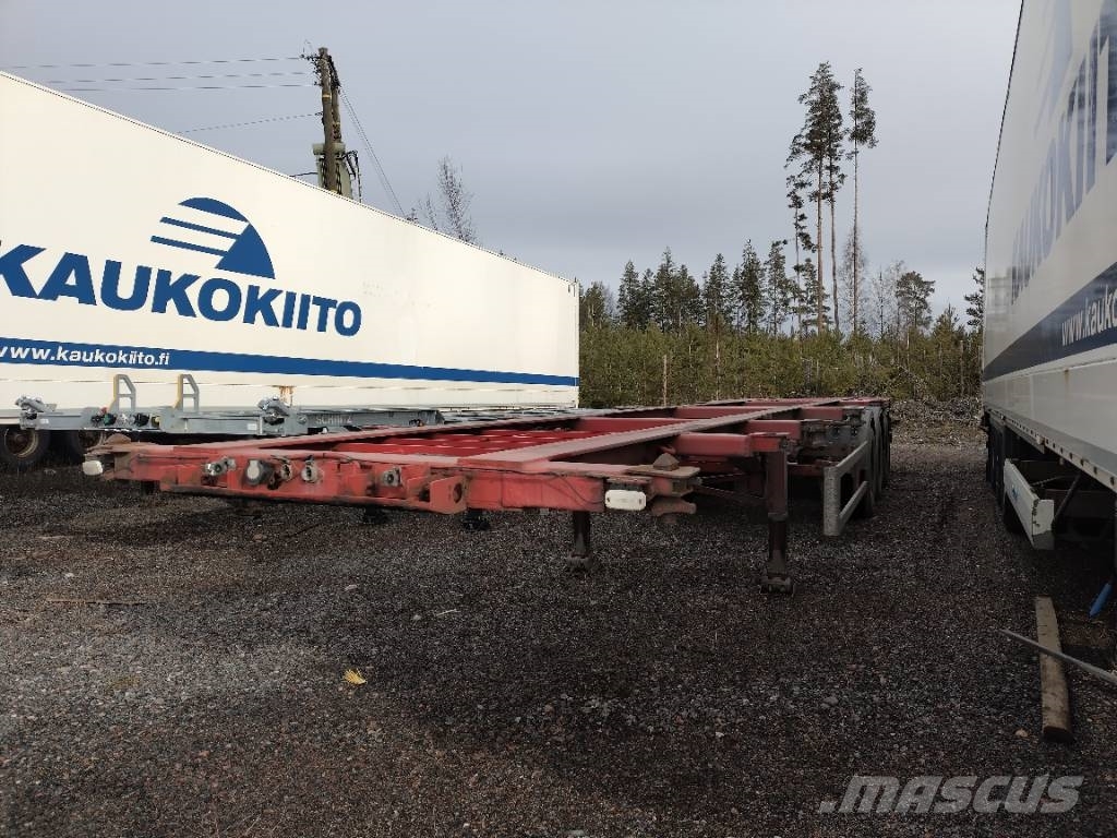 Krone Suora konttiraami, purkutaso Containerframe/Skiploader semi-trailers