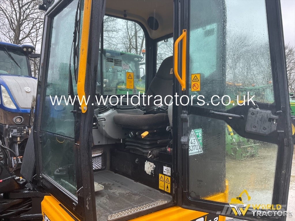 JCB 50 Z-2 Mini ekskavatörler, 7 tona dek