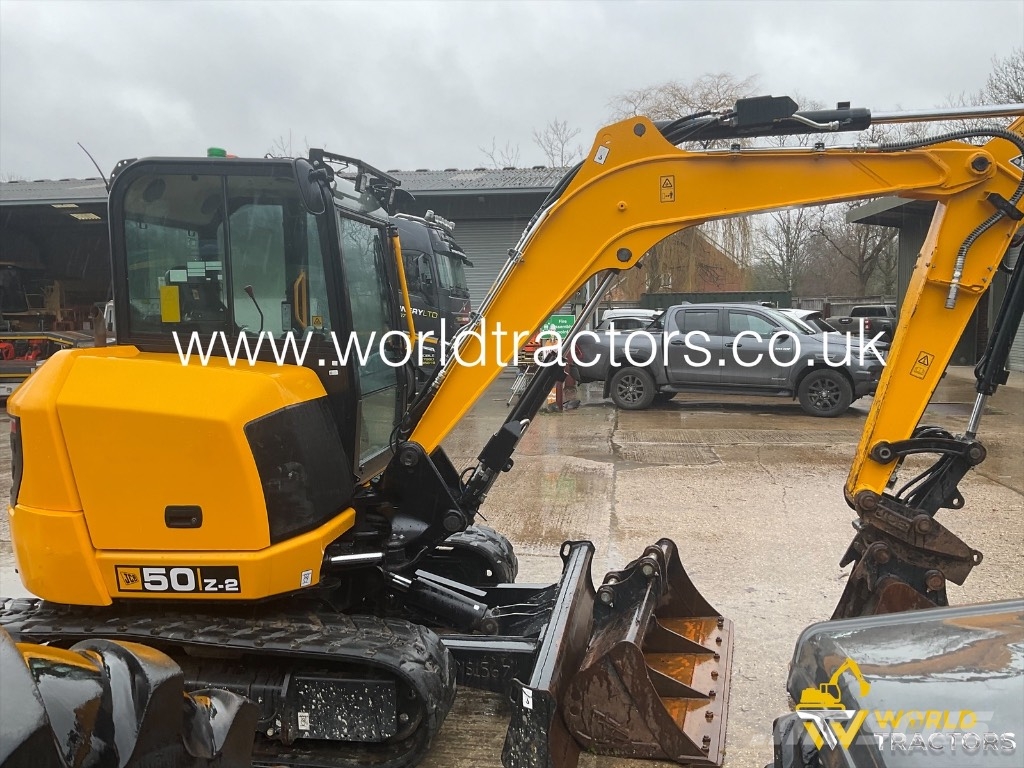 JCB 50 Z-2 Mini ekskavatörler, 7 tona dek