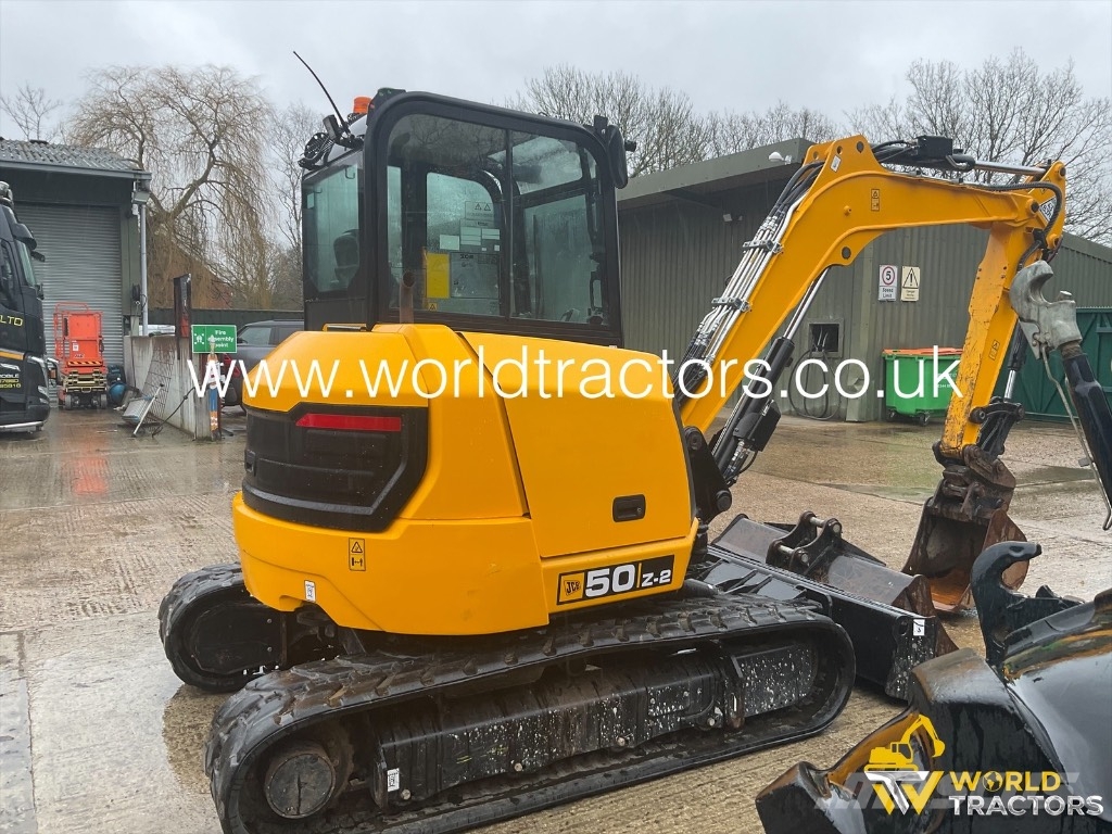JCB 50 Z-2 Mini ekskavatörler, 7 tona dek