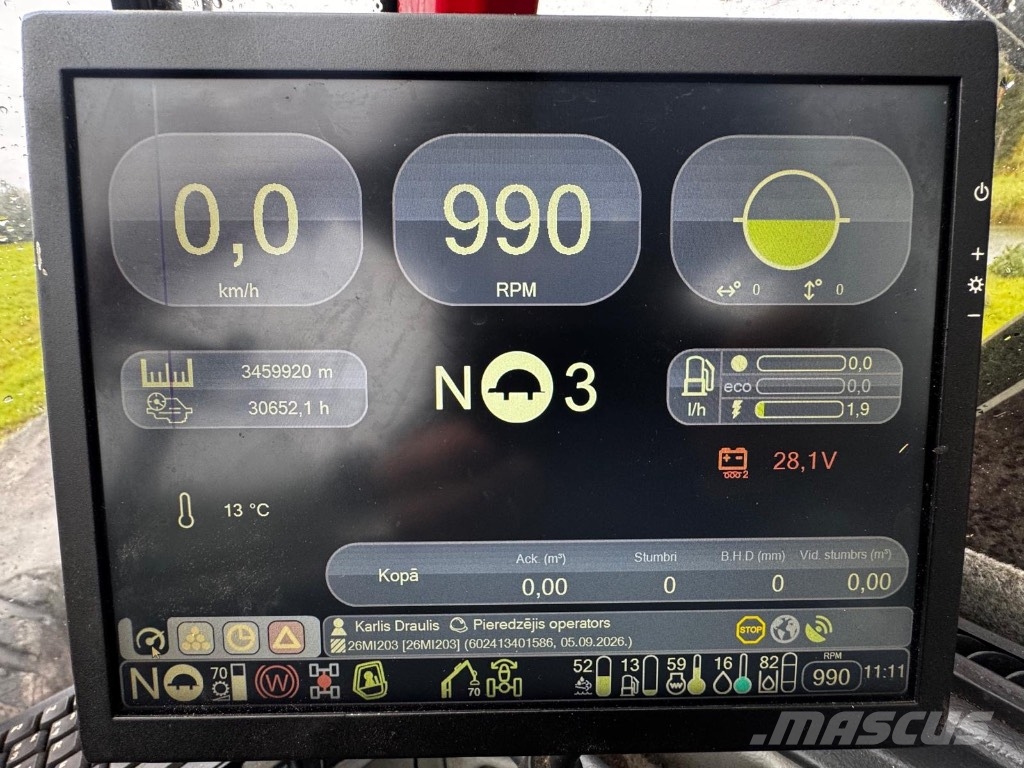 Komatsu 951 Abatteuse