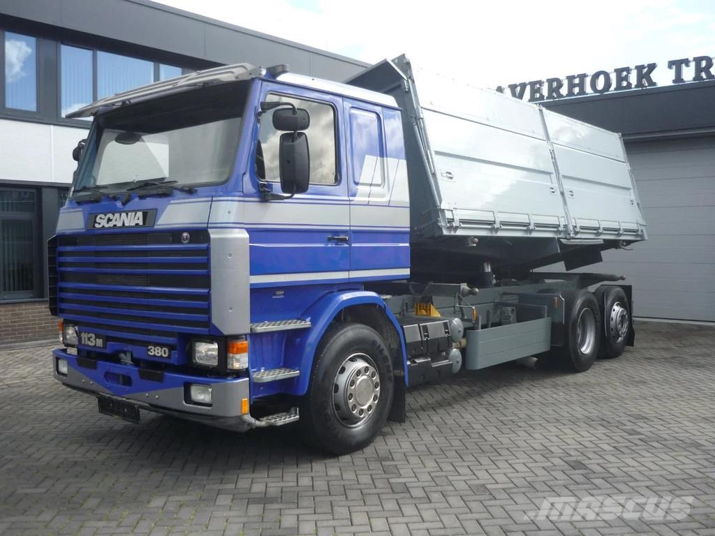 Scania R113-380 Schwarzmuller 3 side tipper 덤프 트럭