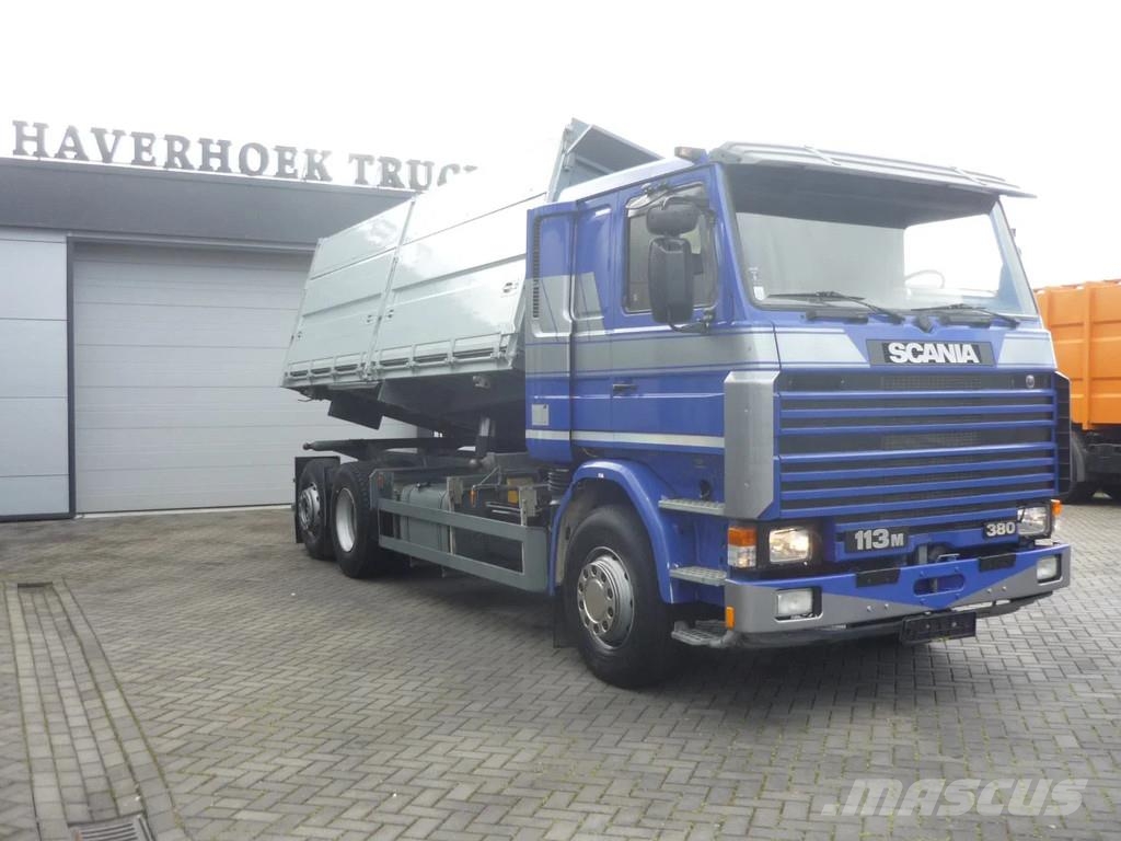 Scania R113-380 Schwarzmuller 3 side tipper 덤프 트럭