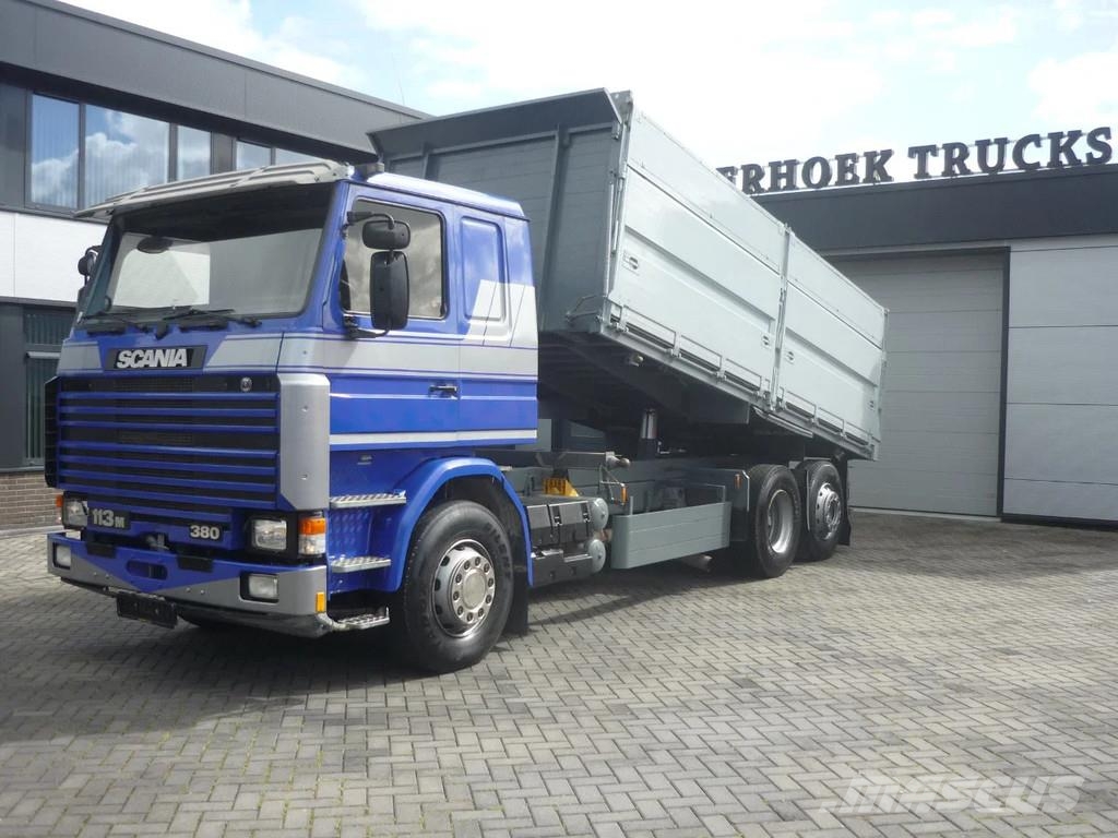 Scania R113-380 Schwarzmuller 3 side tipper 덤프 트럭