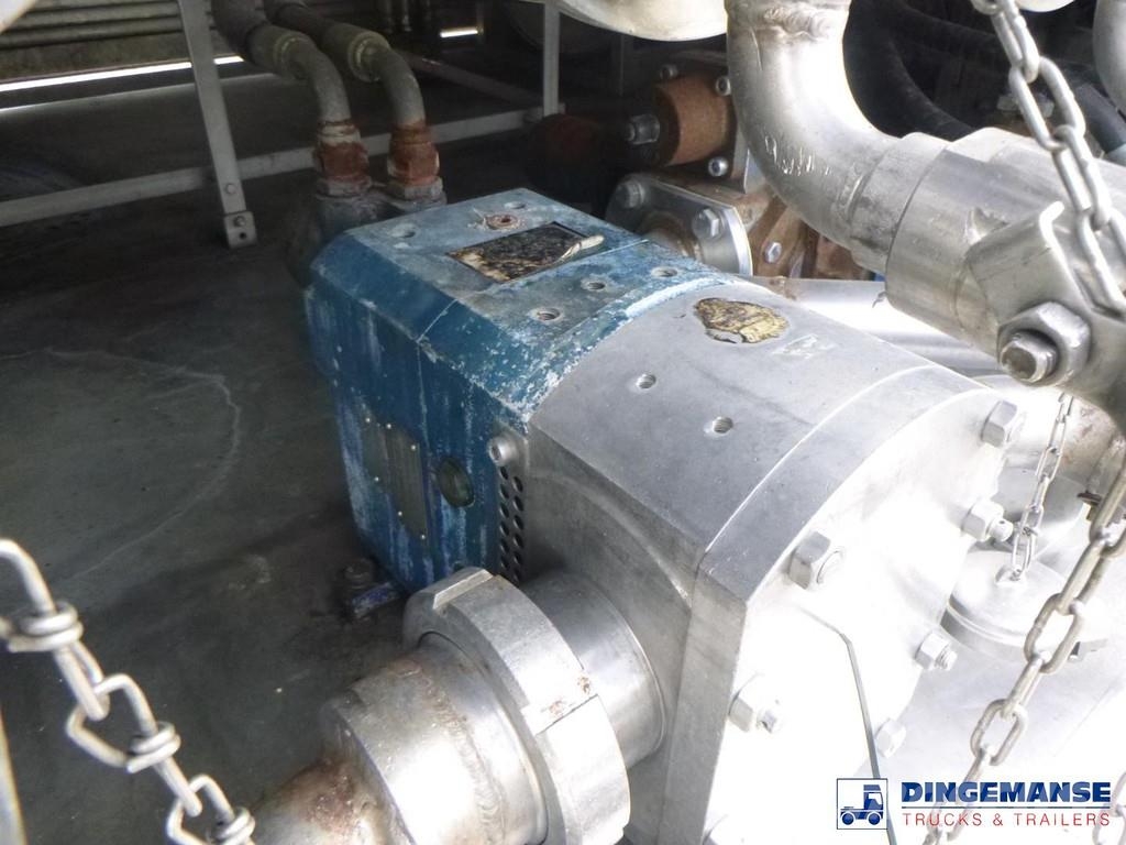 Van Hool Chemical tank inox L4BH 37.9 m3 / 7 comp Tankopleggers