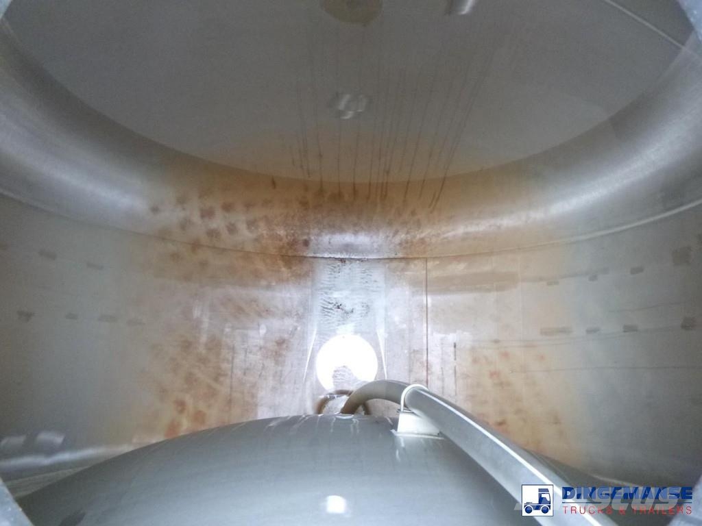 Van Hool Chemical tank inox L4BH 37.9 m3 / 7 comp Tankopleggers