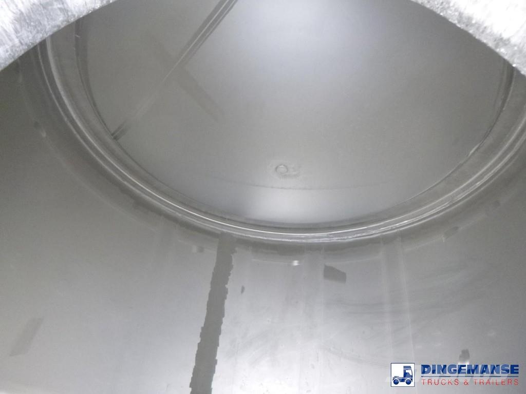 Van Hool Chemical tank inox L4BH 37.9 m3 / 7 comp Tankopleggers