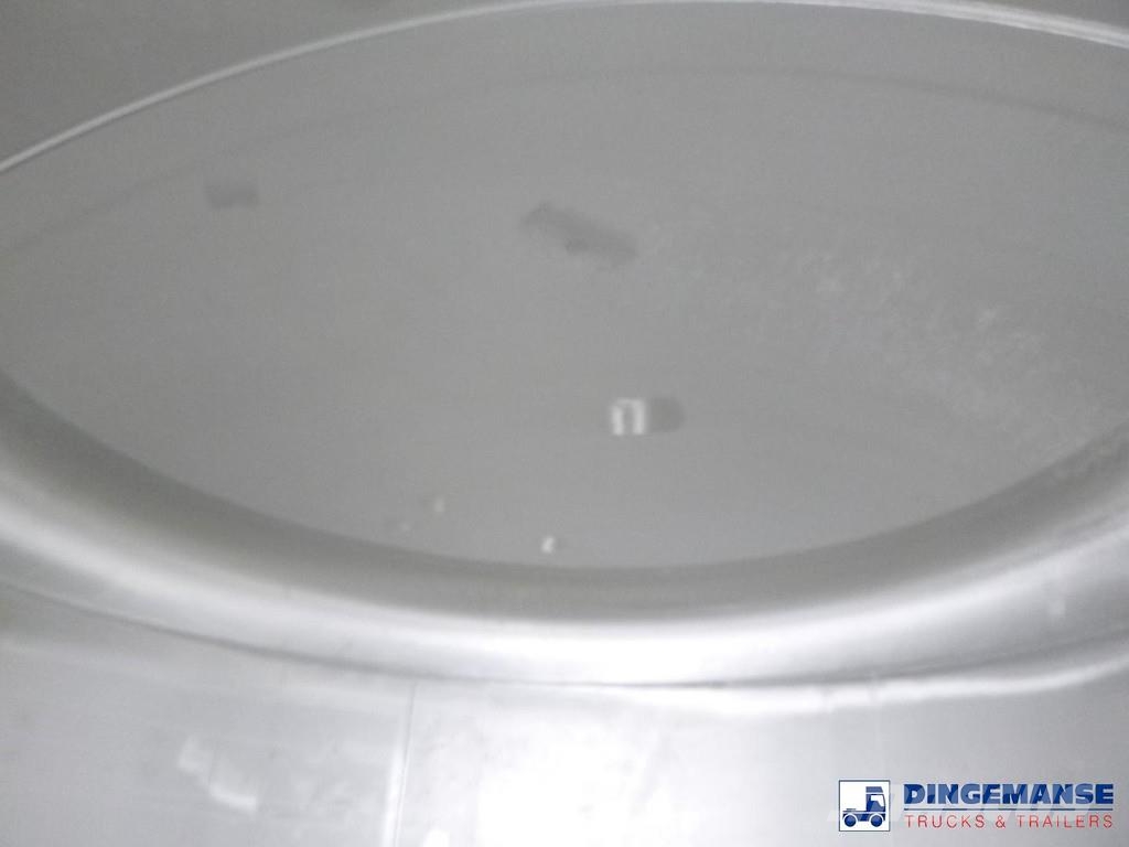 Van Hool Chemical tank inox L4BH 37.9 m3 / 7 comp Tankopleggers