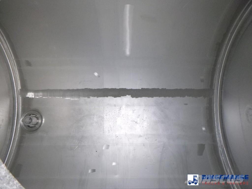 Van Hool Chemical tank inox L4BH 37.9 m3 / 7 comp Tankopleggers