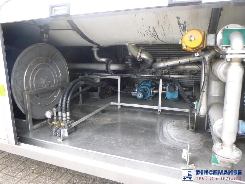 Van Hool Chemical tank inox L4BH 37.9 m3 / 7 comp Tankopleggers