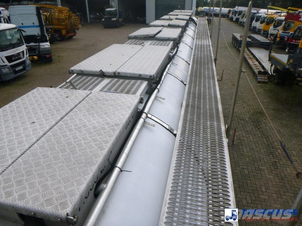 Van Hool Chemical tank inox L4BH 37.9 m3 / 7 comp Tankopleggers