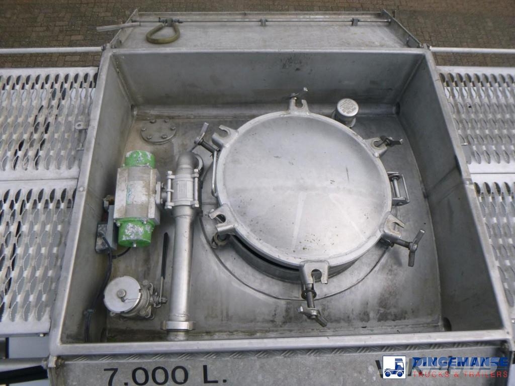 Van Hool Chemical tank inox L4BH 37.9 m3 / 7 comp Tankopleggers