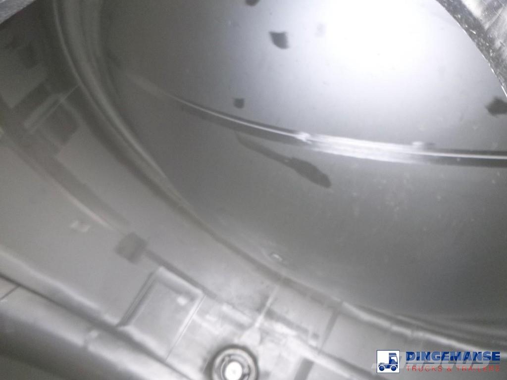 Van Hool Chemical tank inox L4BH 37.9 m3 / 7 comp Tankopleggers