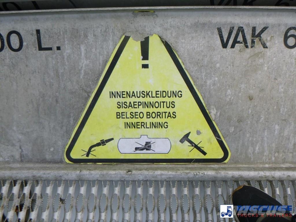 Van Hool Chemical tank inox L4BH 37.9 m3 / 7 comp Tankopleggers