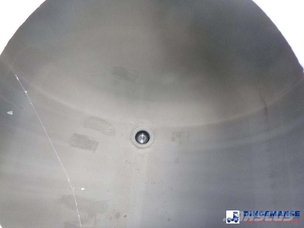 Van Hool Chemical tank inox L4BH 37.9 m3 / 7 comp Tankopleggers