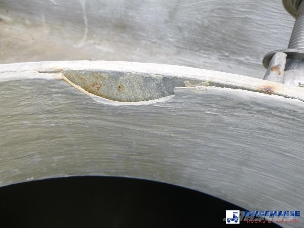 Van Hool Chemical tank inox L4BH 37.9 m3 / 7 comp Tankopleggers