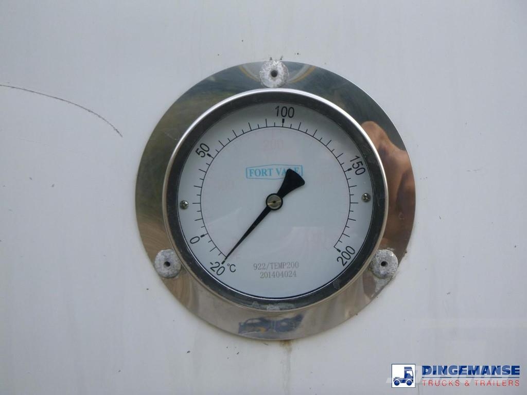 Van Hool Chemical tank inox L4BH 37.9 m3 / 7 comp Tankopleggers