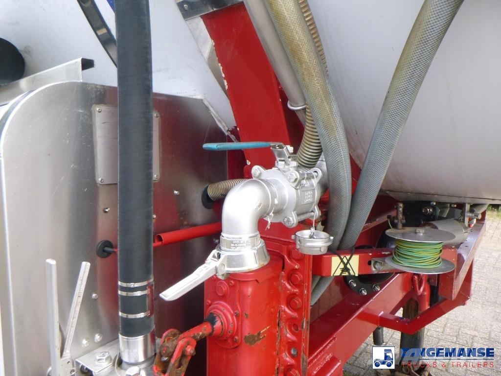 Van Hool Chemical tank inox L4BH 37.9 m3 / 7 comp Tankopleggers