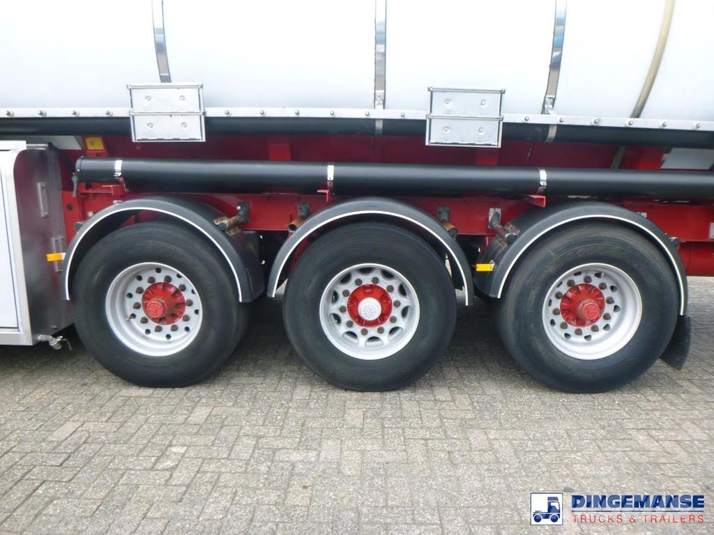 Van Hool Chemical tank inox L4BH 37.9 m3 / 7 comp Tankopleggers