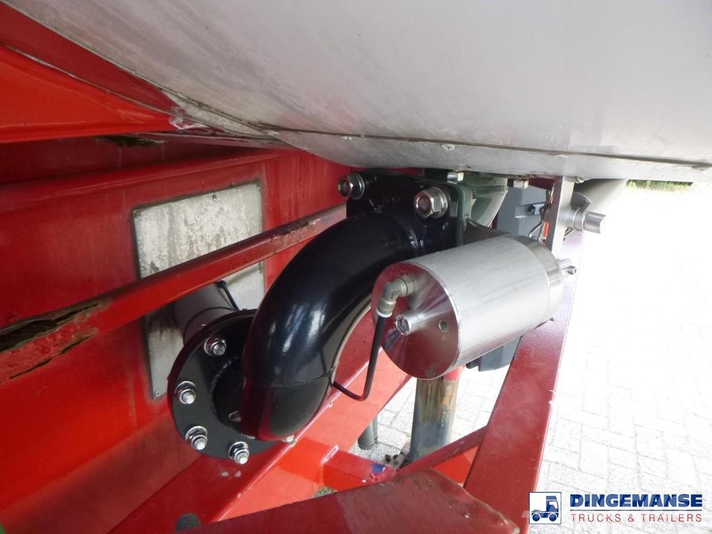 Van Hool Chemical tank inox L4BH 37.9 m3 / 7 comp Tankopleggers