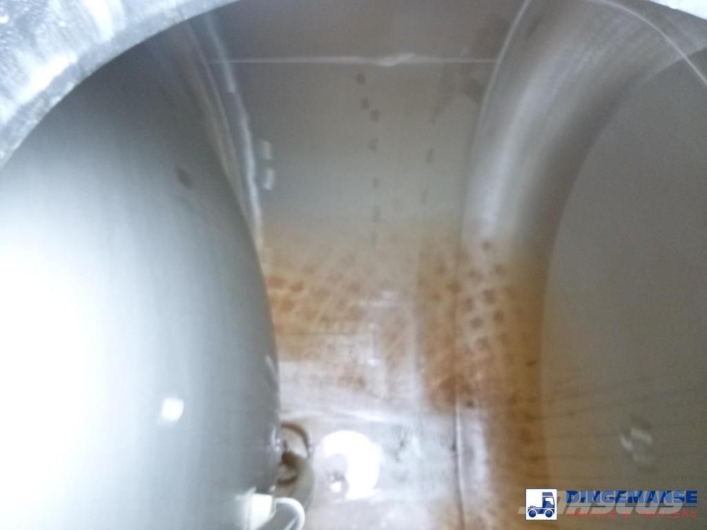 Van Hool Chemical tank inox L4BH 37.9 m3 / 7 comp Tankopleggers