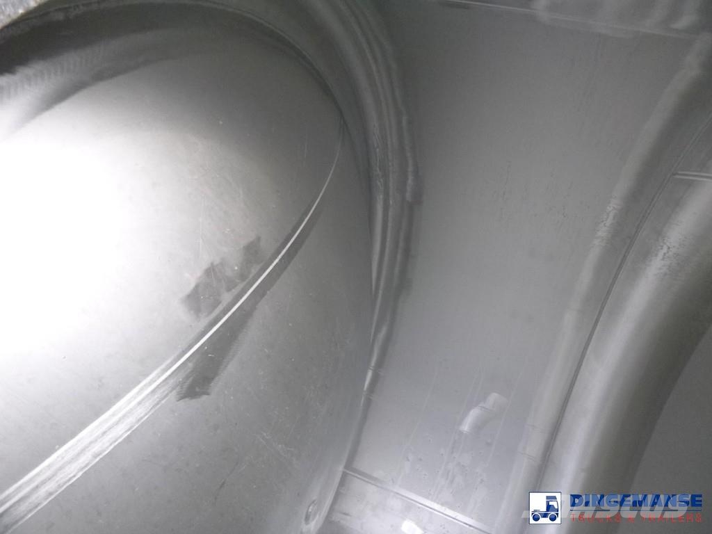 Van Hool Chemical tank inox L4BH 37.9 m3 / 7 comp Tankopleggers