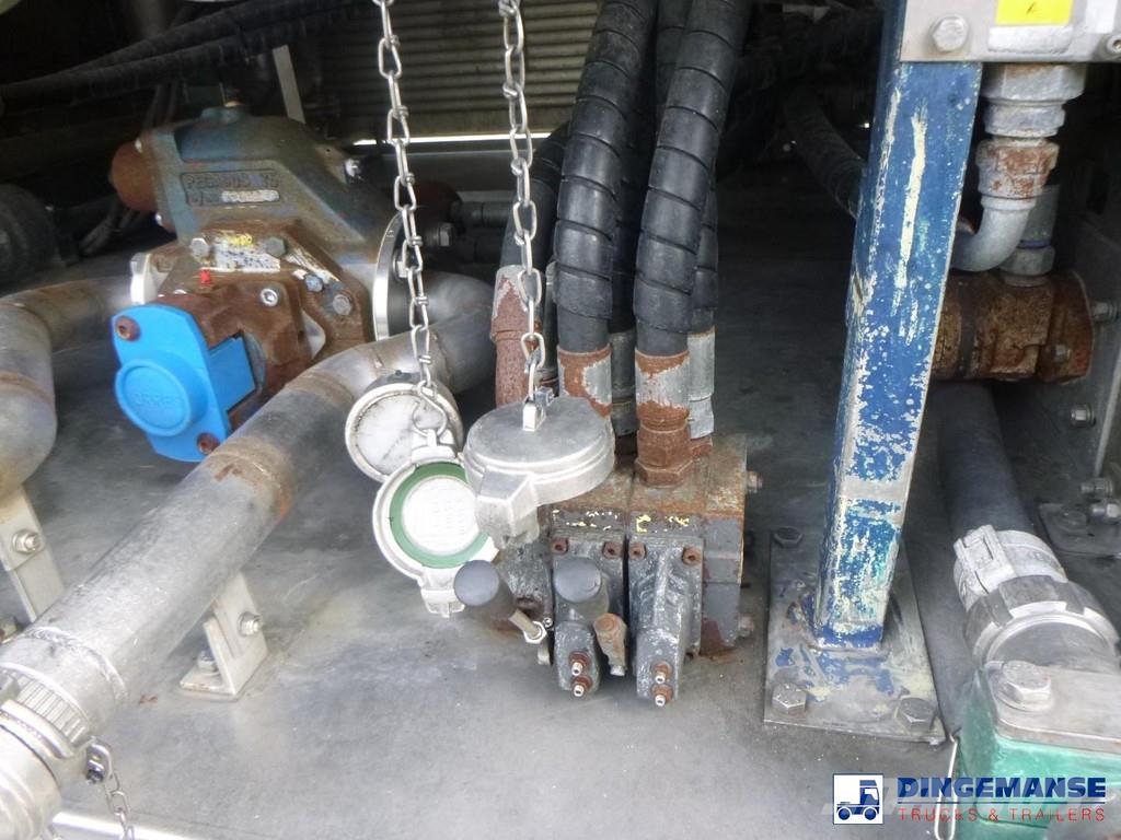 Van Hool Chemical tank inox L4BH 37.9 m3 / 7 comp Tankopleggers
